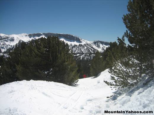 Trail to Hole In The Wall at Mammoth