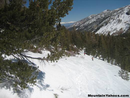 Trail to Hole In The Wall at Mammoth
