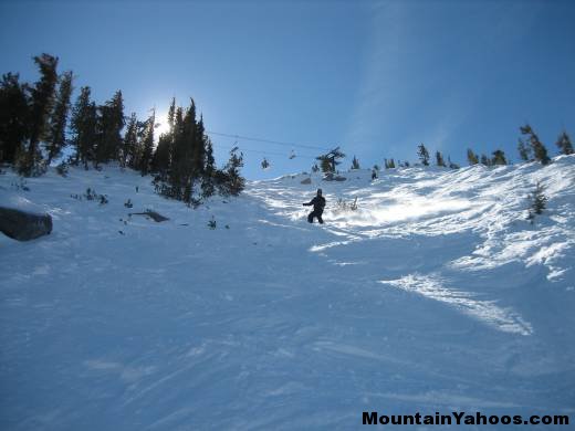 Licoln Avalanche chutes