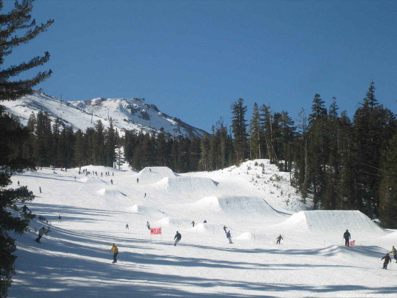 Terrain park jumps