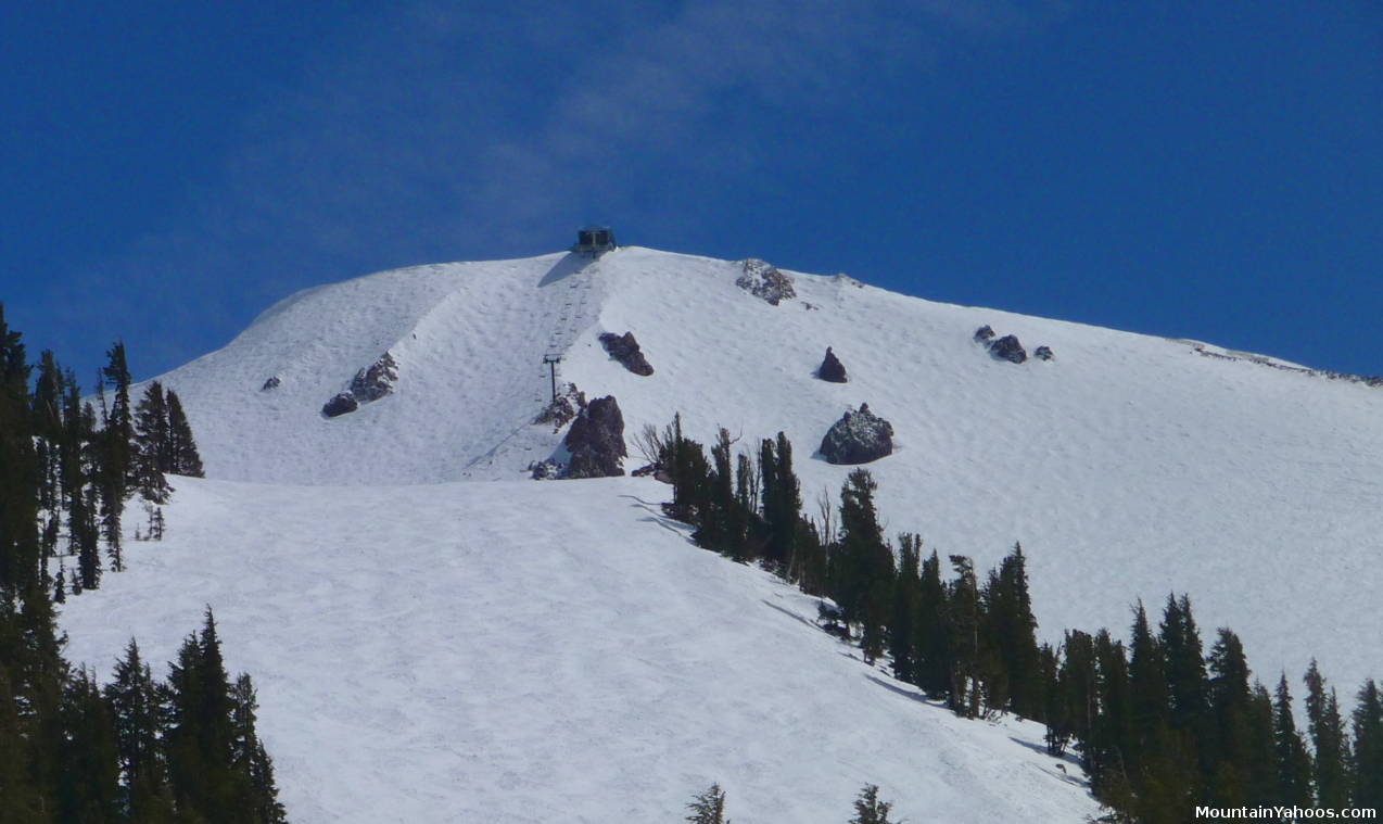 Lift 23 Upper Terrain at Mammoth Mountain