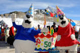 Bubby and Betty, the Crested Butte mascots