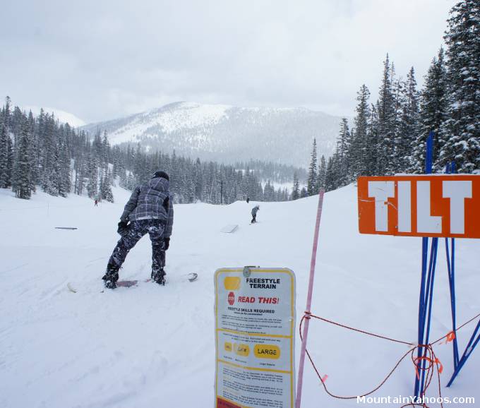 Monarch Colorado: Terrain park - Tilt