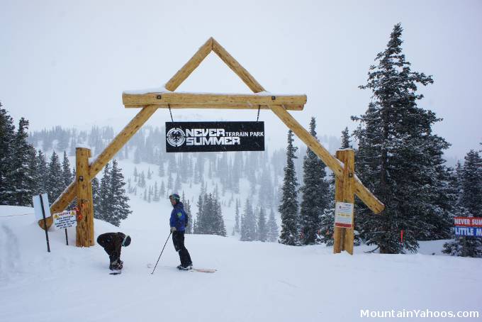 Monarch Colorado: Terrain park