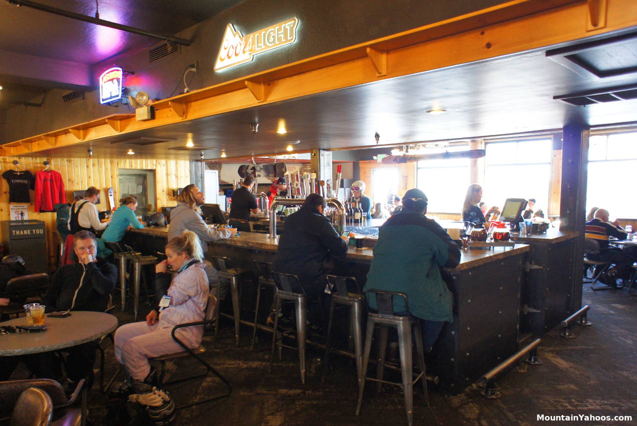 The main lodge at Mount Rose - Timbers Bar