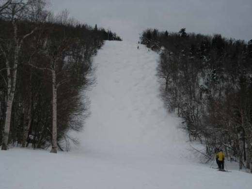 mogul run at Mt Snow