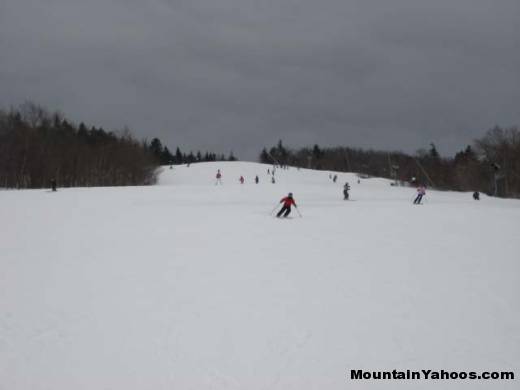 Beginner run at Mt. Snow