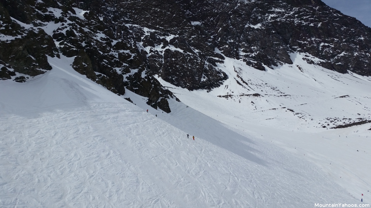 Under the rocks to Plateau off of Plateau lift