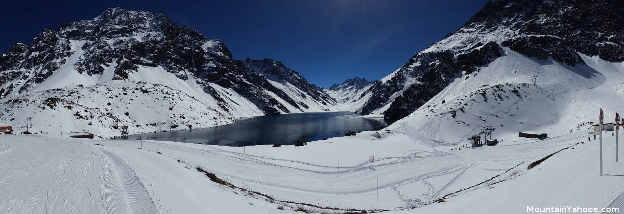 Portillo Chile lake view