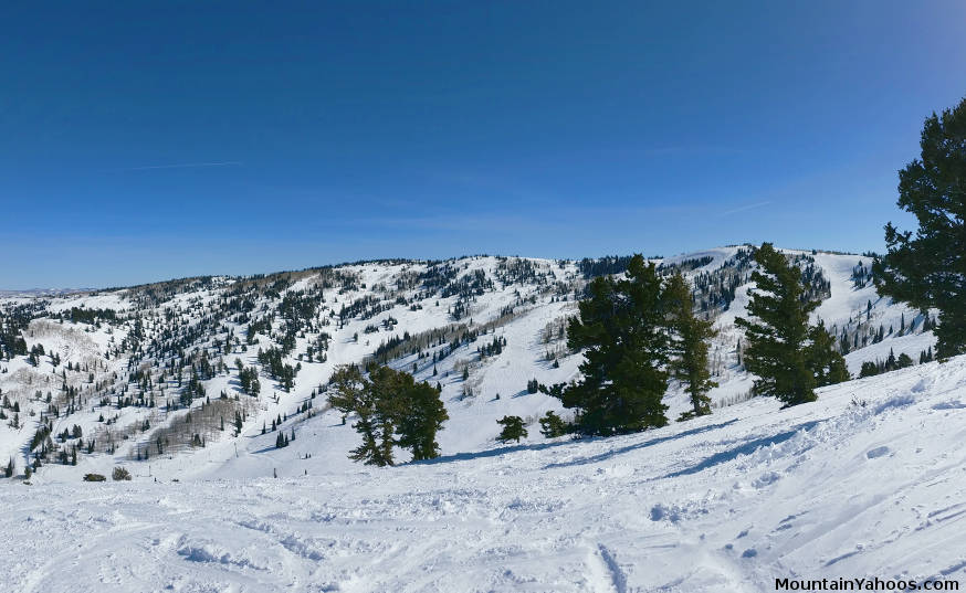 Powder Mountain resort view