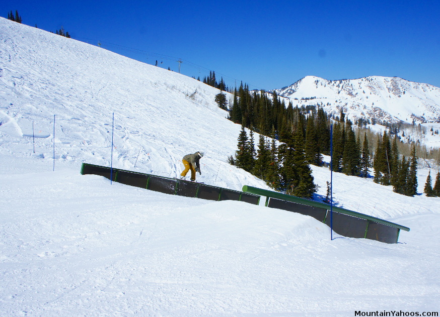 Hidden Lake terrain park