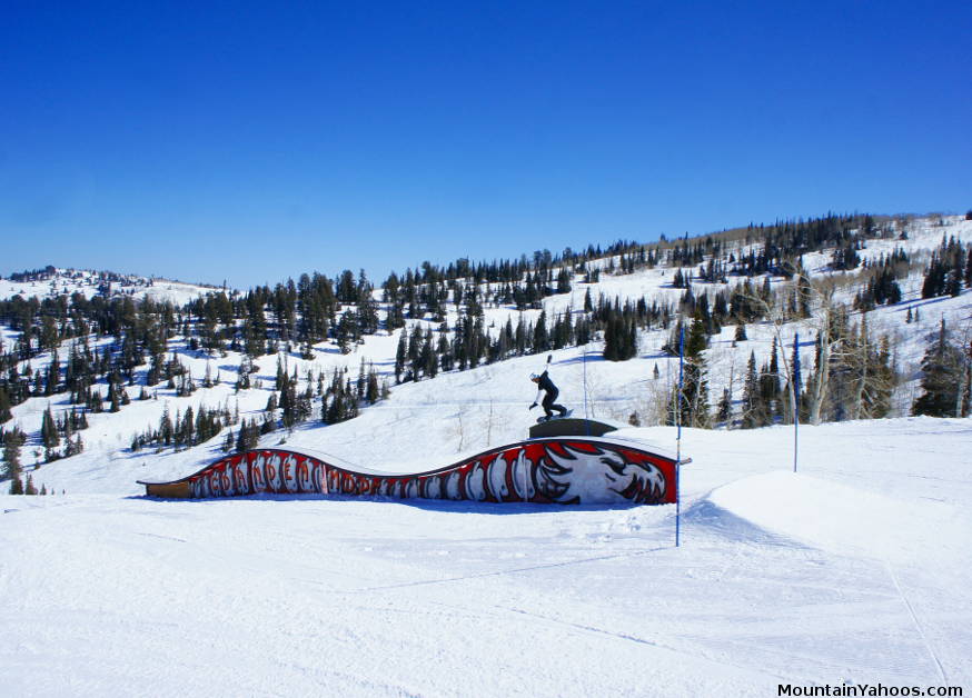 Hidden Lake terrain park