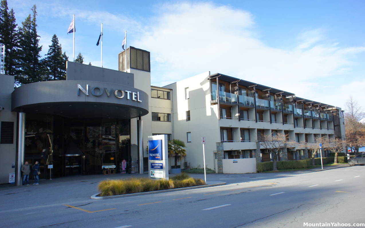 Novotel hotel Queenstown New Zealand