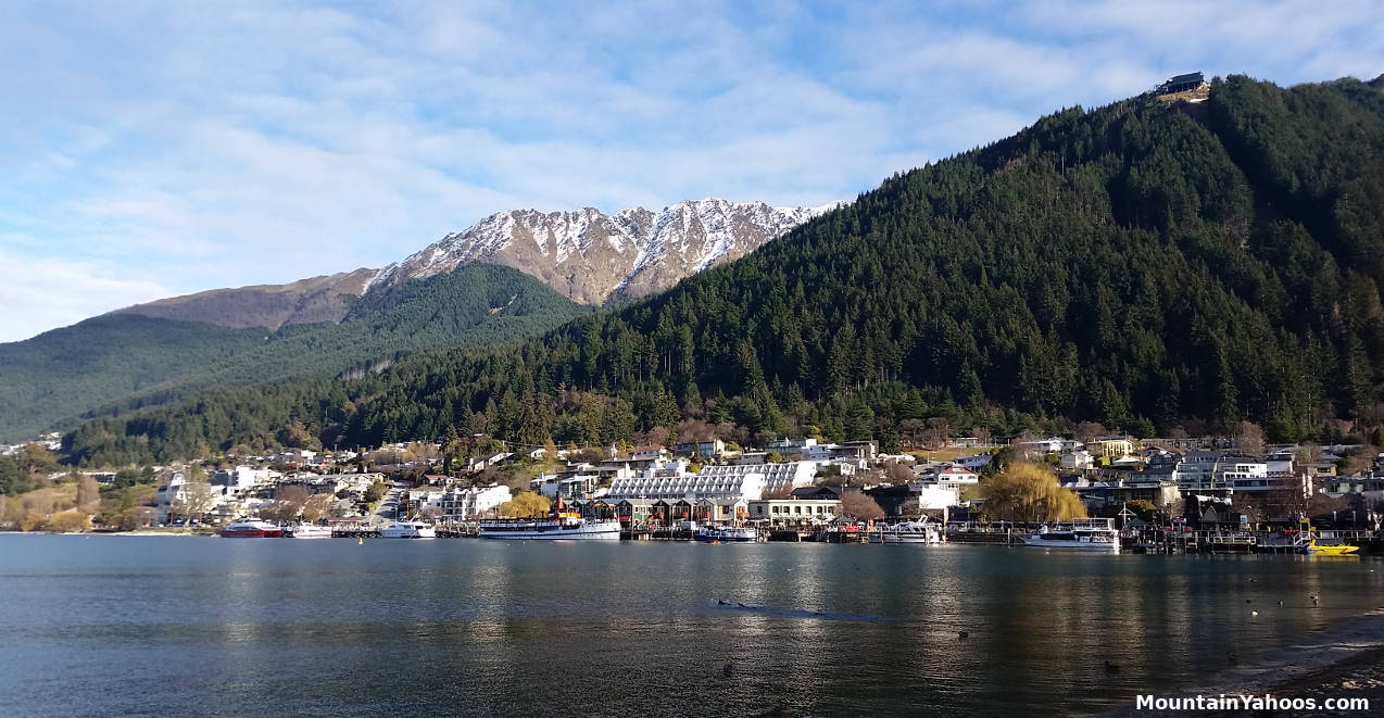 Queenstown Western shore view of the wharf area