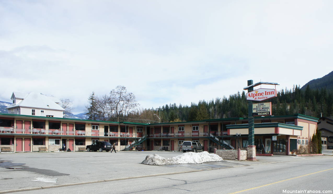 Alpine Inn in Revelstoke British Colombia