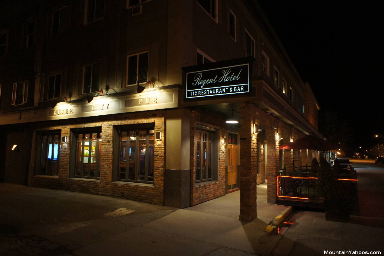 Bar: River City Pub in downtown Revelstoke British Colombia