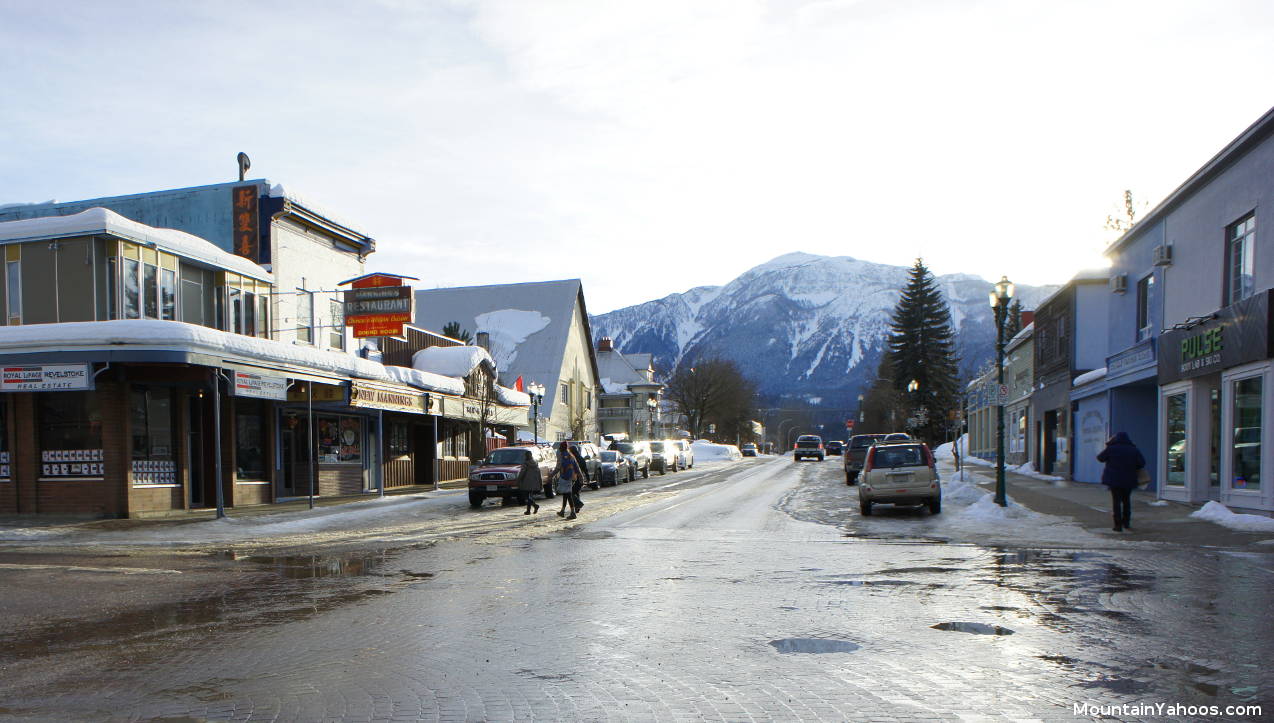 Downtown Revelstoke British Columbia