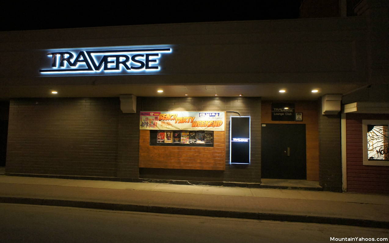 Bar: Traverse in downtown Revelstoke British Colombia