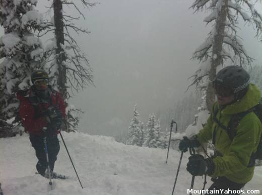 Silverton Mountain: Bowling Alley run