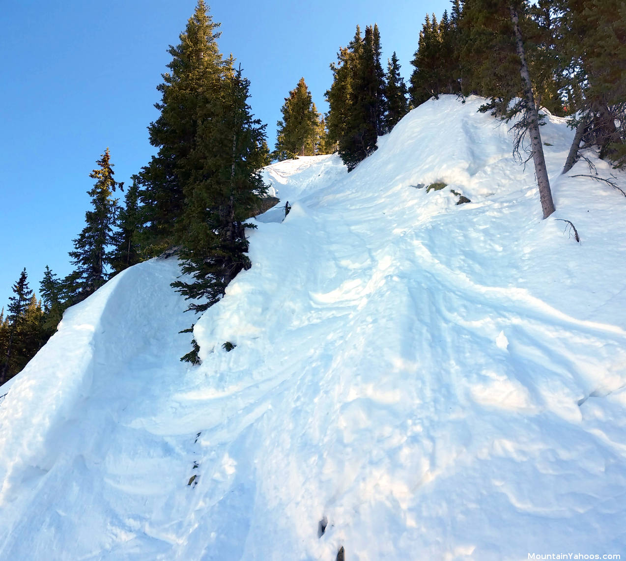 Steamboat chute