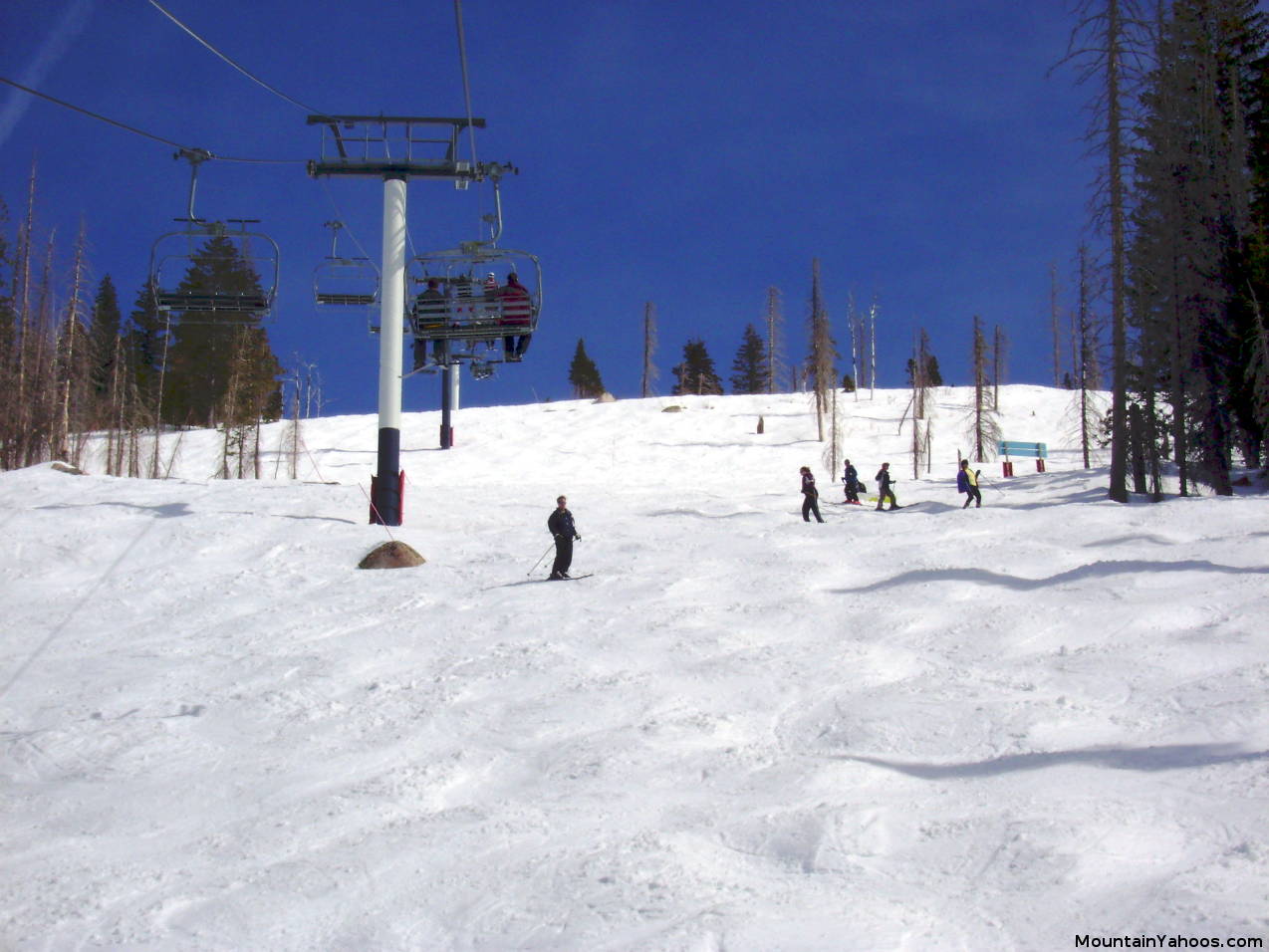 Steamboat intermediate ski run