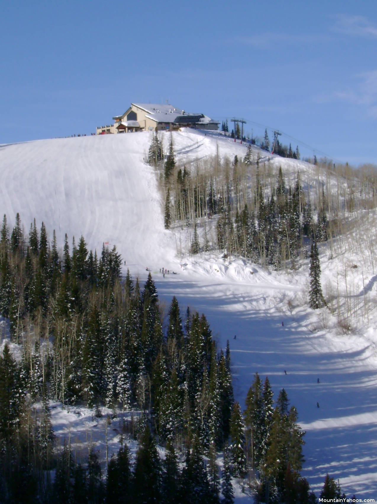 Steamboat intermediate ski run