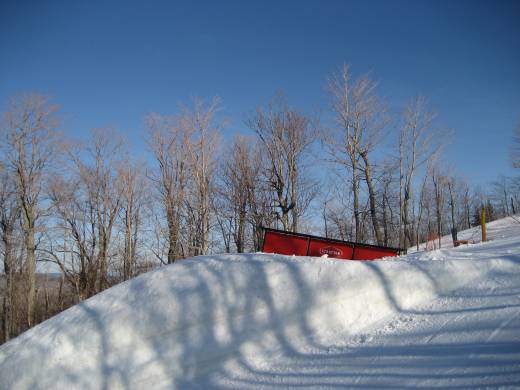 Stratton Terrain Park Rails