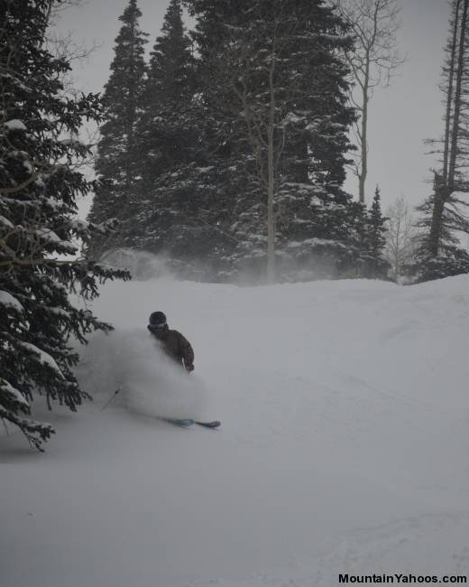 The Aspens, black diamond ski run