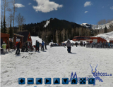 Virtual Tour thumb image link to a mid-mountain view of The Canyons at Park City ski resort in Utah