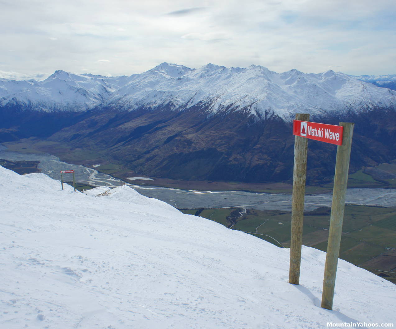 Matukituki Basin: Matuki Wave red run