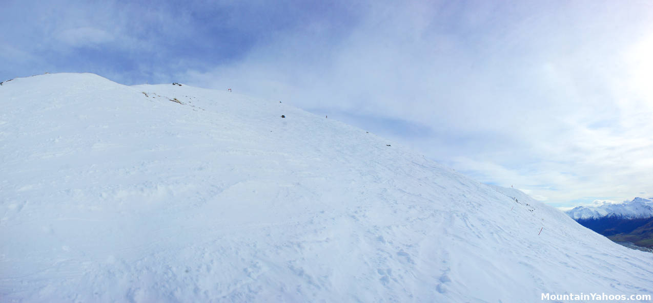 Looking up Matukituki Basin