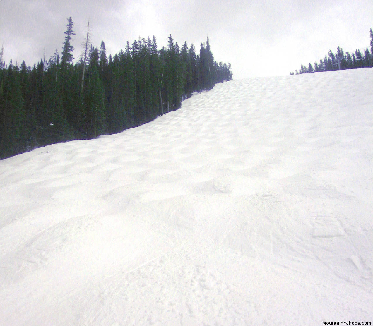 Vail's Highline Mogul run