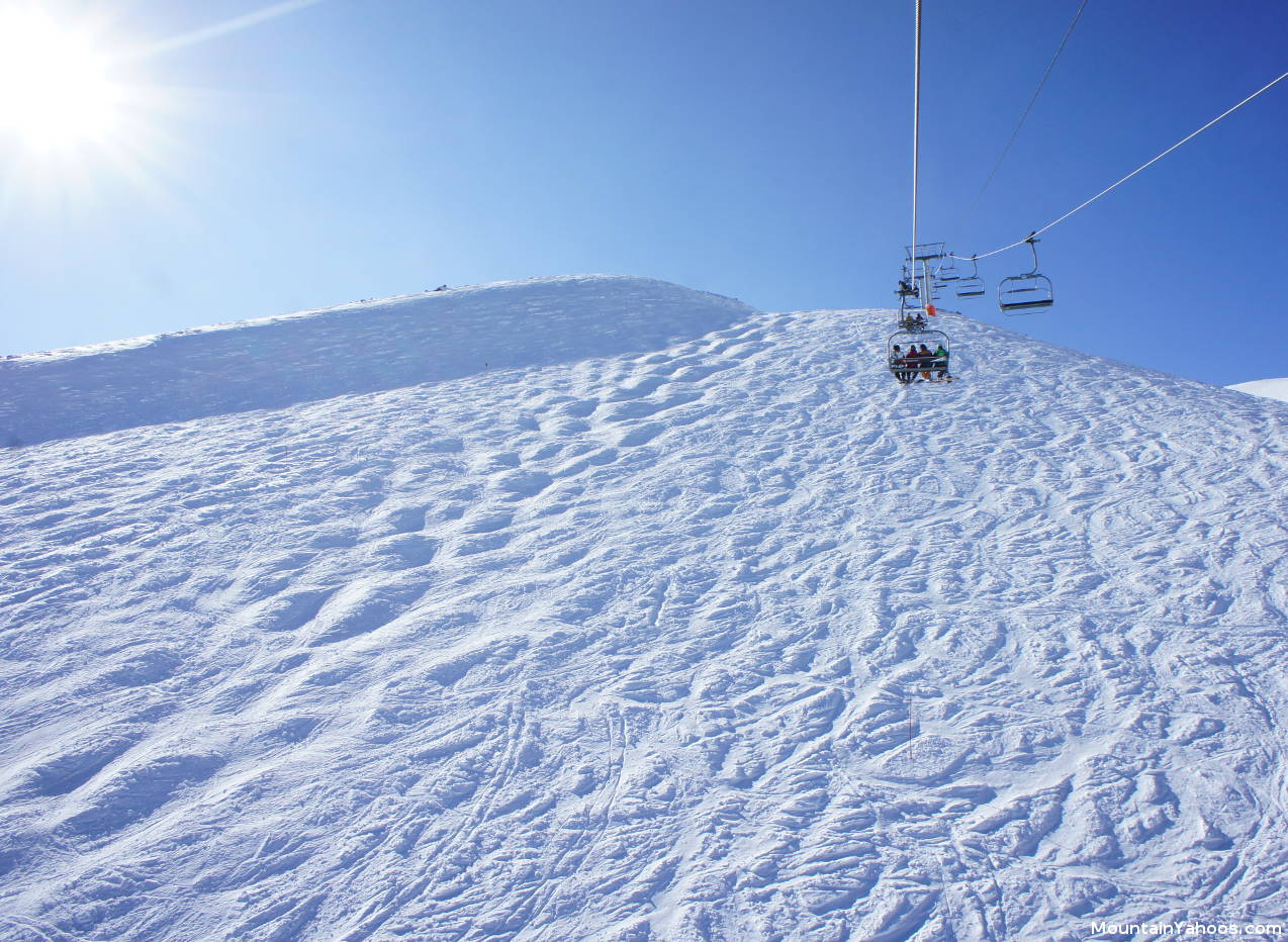 Valle Nevado Chile: Mogul run