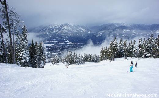 Whistler intermediate run