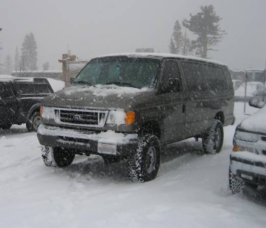 Ford 4x4 conversion van