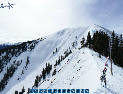 Aspen Highlands: Highland Bowl hike and descent panoramic tour