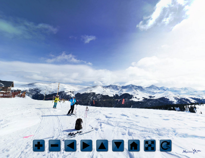 Copper Mountain summit panoramic view