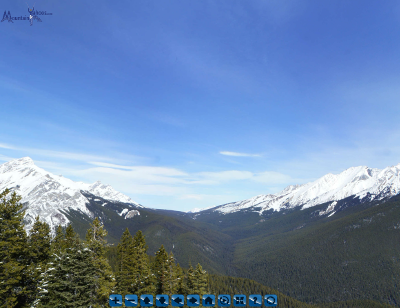 Mount Norquay Alberta: peak of Mystic Lift