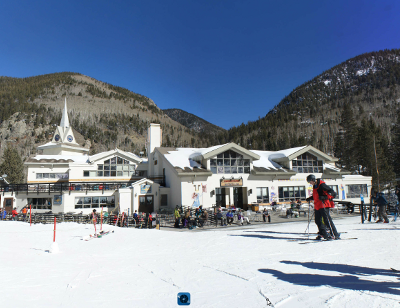 Taos NM mountain base