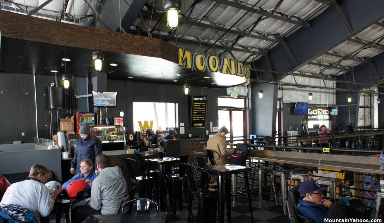 Moondoe's lounge at Woodward at Tahoe