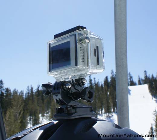 GoPro video dipslay