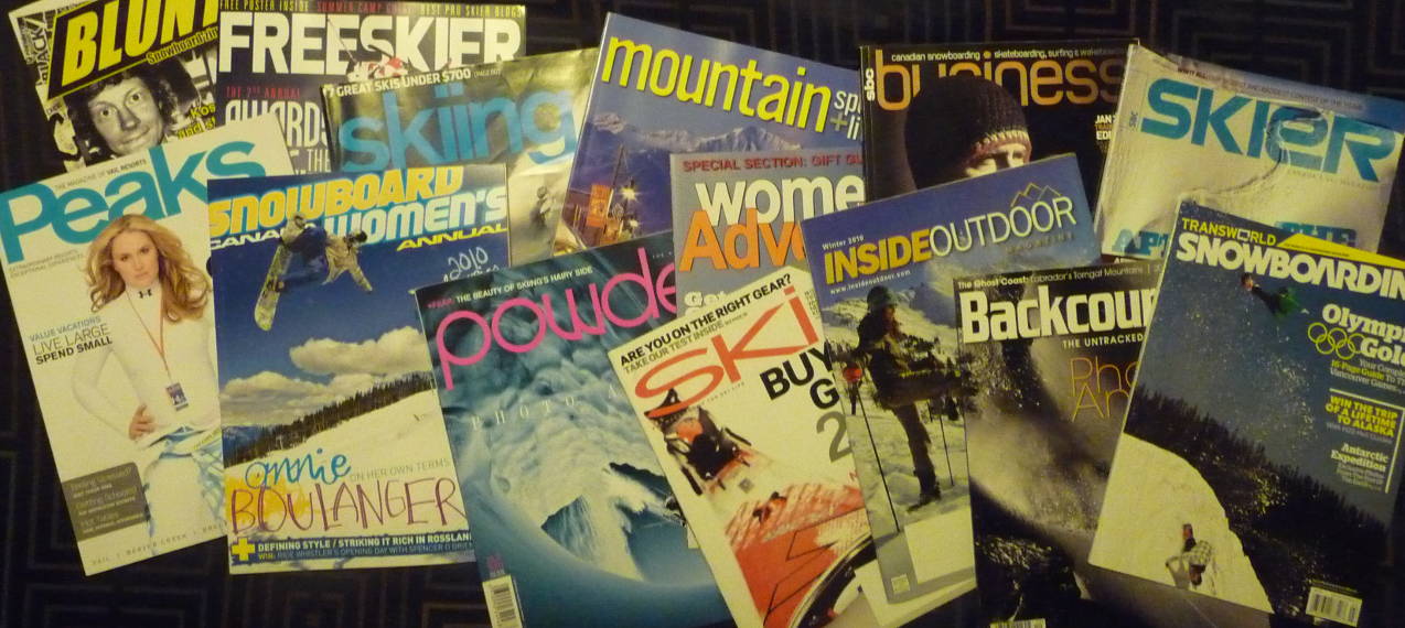 Snow industry magazines